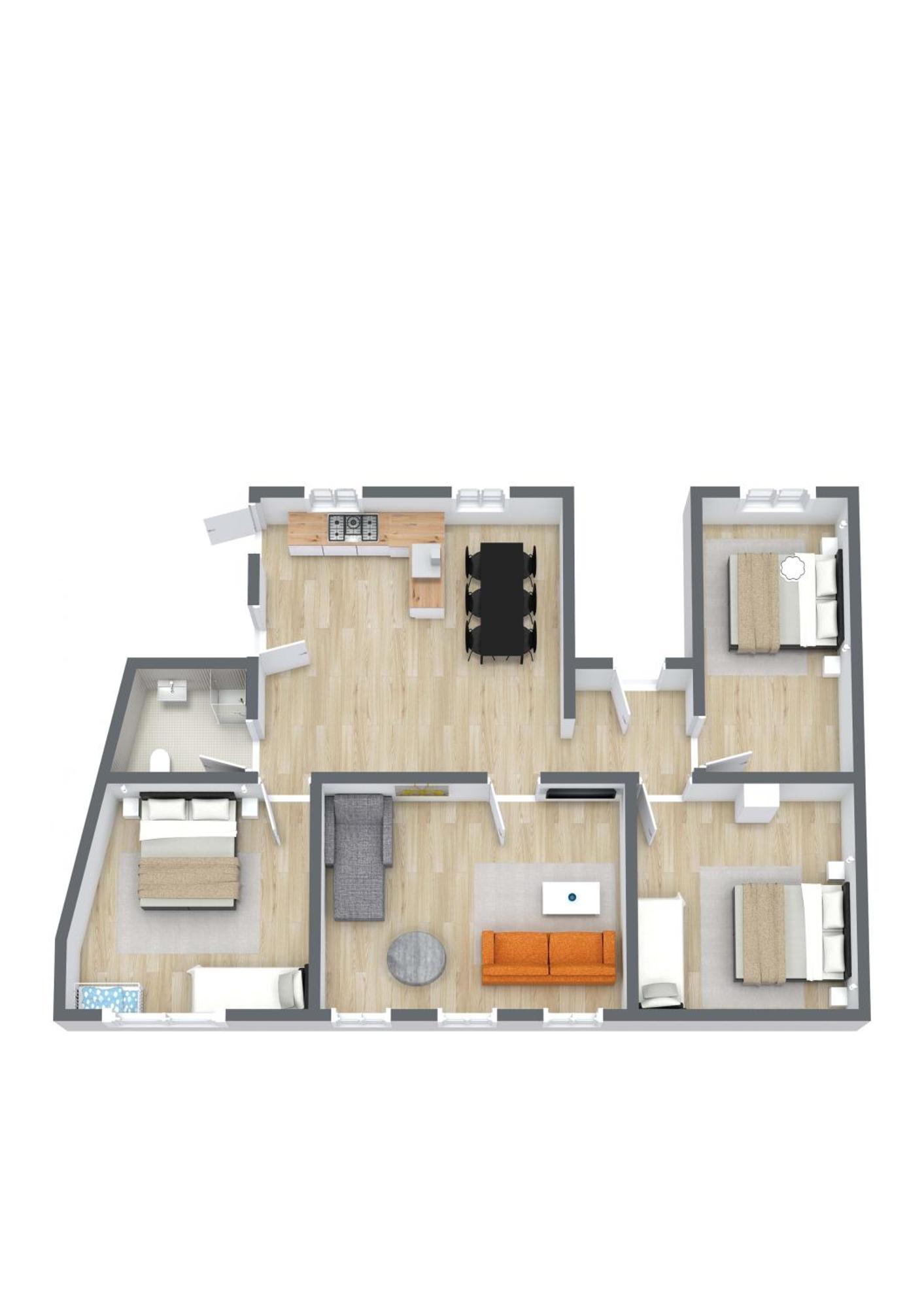 Large Apartment In Central Copenhagen By Tivoli Gardens Quarto foto